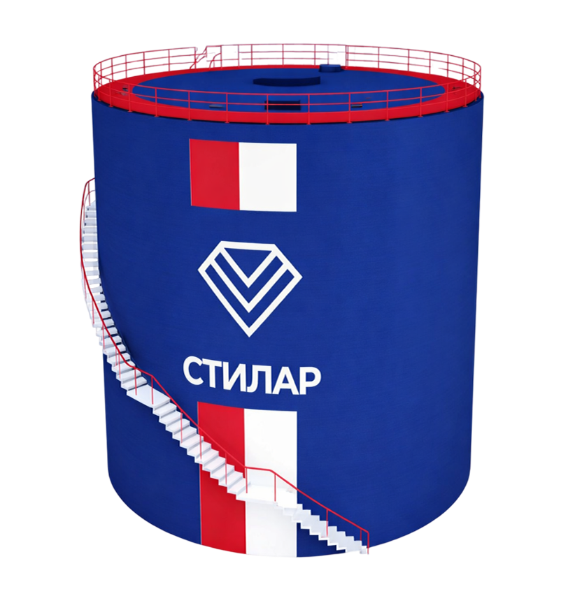 Цельносварной резервуар РВС для спирта 50 м³ от завода-производителя